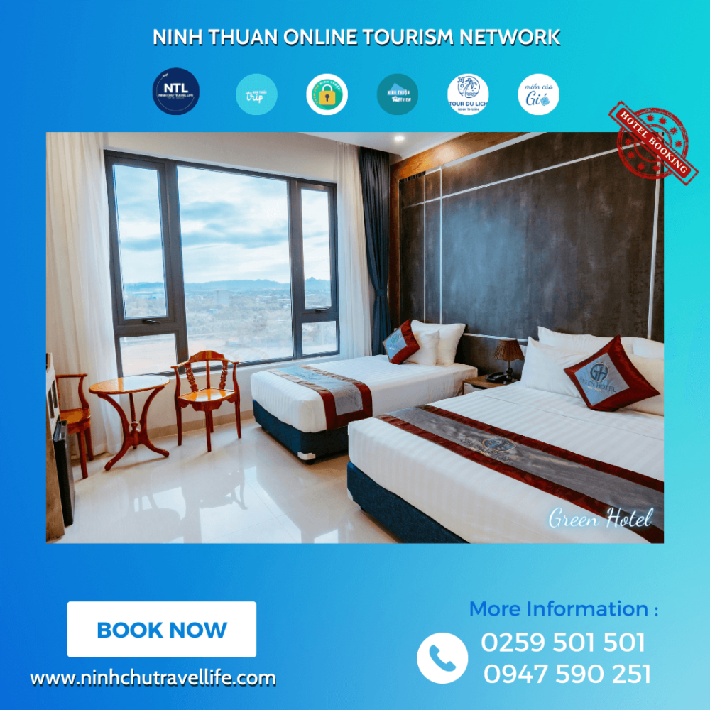 Đặt phòng khách sạn Green Ninh Thuận ưu đãi giá tốt nhất