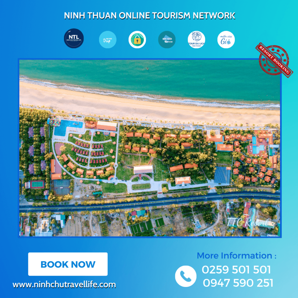 Đặt phòng TTC Resort Ninh Thuận giá tốt nhiều ưu đãi hấp dẫn