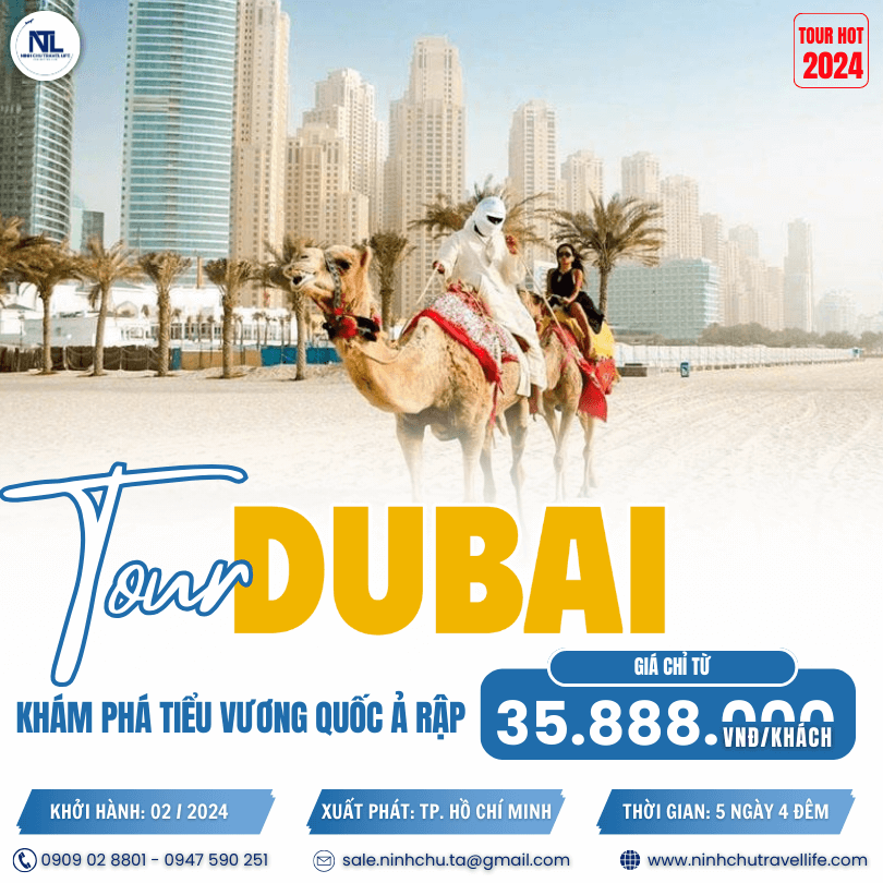 Tour du lịch Dubai 5 ngày 4 đêm giá rẻ đáng trải nghiệm nhất